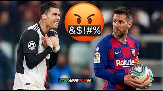 Cristiano Ronaldo Vs Lionel Messi ● Top 5 Fights\Angry Moments Ever ● 1080i HD [upl. by Trawets]