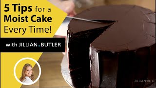 5 Moist Cake Tips that work Every Time  Never Dry Again [upl. by Aneed726]