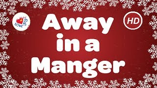 Away in a Manger with Lyrics  Christmas Carol amp Song [upl. by Iphigenia]