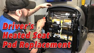 Repair Monday  Drivers Heated Seat Pad Replacement [upl. by Elletnohs]