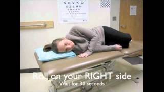 Gufoni maneuver Treatment for Horizontal Canal BPPV [upl. by Ylrehc]