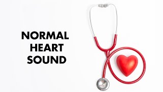 Normal Heart Sounds  MEDZCOOL [upl. by Ciel]