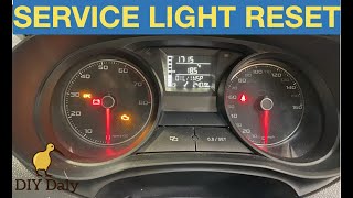 Seat Ibiza service light reset oil amp inspection 2015 model [upl. by Asaret266]