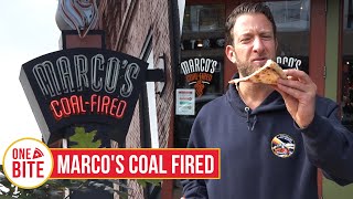 Barstool Pizza Review  Marcos Coal Fired Denver CO [upl. by Odine915]