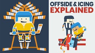 What is icing What’s an offside in hockey hockey 101 [upl. by Franek]