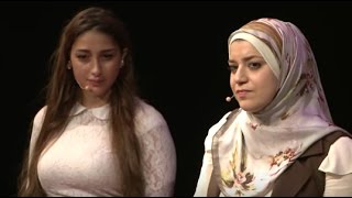 On wearing the hijab  Narjes Jaafar and Sally Beydoun  TEDxLAU [upl. by Ajin]