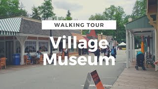 4K Village Museum Burnaby BC Canada  Street Walking Tour [upl. by Assilrac174]