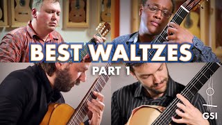 BEST Waltzes on Classical Guitar  Compilation Part 1 [upl. by Drusie]