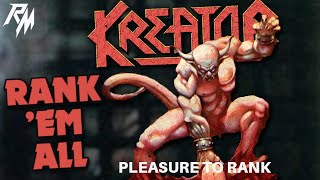 KREATOR Albums Ranked From Worst to Best  Rank Em All [upl. by Hayse]