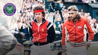 Bjorn Borg v John McEnroe Wimbledon Final 1980 Extended Highlights [upl. by Imhsar174]