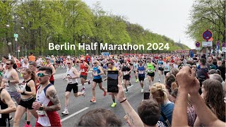 Berlin Half Marathon 2024 Highlights short version [upl. by Bradley721]