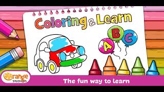 Coloring amp Learn  Fun Game for Kids Over 250 Coloring Pages [upl. by Dalohcin429]