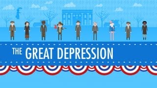 The Great Depression Crash Course US History 33 [upl. by Rodolfo497]