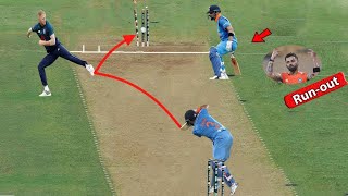 Top 10 Most Strangest RunOuts In Cricket History [upl. by Hgiellek]