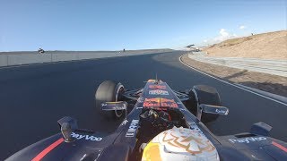 Max Verstappens first lap at the upgraded Circuit Zandvoort [upl. by Yttiy138]