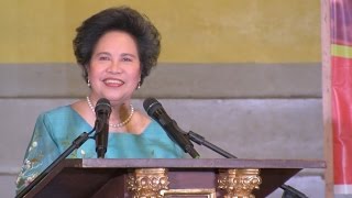 FULL SPEECH Miriam Defensor Santiago at the University of Perpetual Help Laguna [upl. by Malley]