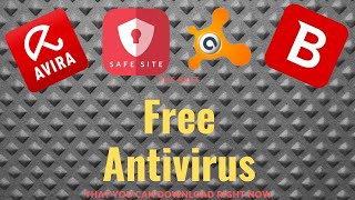 Best free antivirus for PC 2021 [upl. by Valenza]