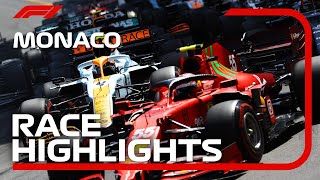 Race Highlights  2021 Monaco Grand Prix [upl. by Maro]