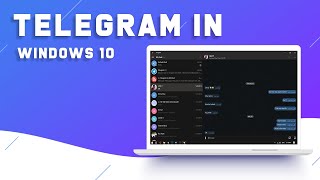 How to use Telegram in Windows 10 with secret chat [upl. by Asilef256]