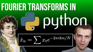 All Types of Fourier Transforms in PYTHON [upl. by Reddin]