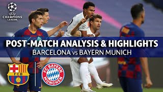 Barcelona vs Bayern Munich Post Match Analysis and Highlights  UCL on CBS Sports [upl. by Eskil252]