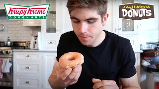 Eating Donuts ALL DAY Mukbang  Krispy Kreme California Donuts   Magic Mikey [upl. by Bond]