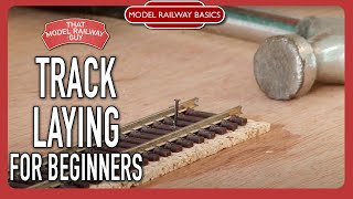 Track Laying For Beginners  Model Railway Basics Episode 2 [upl. by Antonetta442]