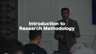 Research Methodology Lecture Series Episode 1 [upl. by Nishi142]