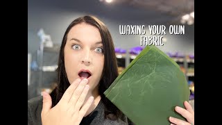 All things Waxed Canvas How to Wax Your Own Canvas [upl. by Avla]