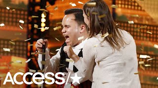 AGT’ Gives Golden Buzzer To Blind Autistic Artist Kodi Lee Watch The Must SeeMoment  Access [upl. by Neely]