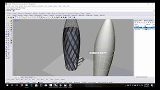 How to make Gherkin Tower Rhino Tutorial Full Version 2018 [upl. by Arihsay]