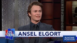 Ansel Elgort Loves His Names Anagram Legal Stoner [upl. by Lordan]