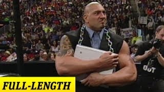 Batistas WWE Debut  May 9 2002 [upl. by Dwyer584]