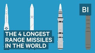 The 4 longest range missiles in the world [upl. by Aicened683]