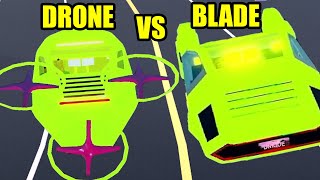 Is DRONE FASTER THAN BLADE  Roblox Jailbreak [upl. by Wylma]