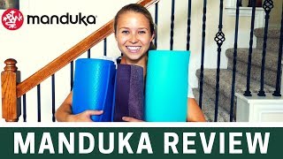 Manduka Yoga Mat Review  PRO PROlite and eKO SuperLite [upl. by Nyra]