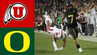 5 Utah vs 13 Oregon 2019 Pac 12 Championship Highlights  College Football Highlights [upl. by Deyes351]