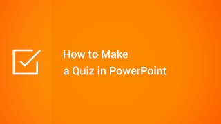 How to Make a Quiz in PowerPoint [upl. by Akedijn]