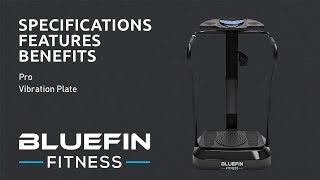 Bluefin Fitness Professional Massage Vibration Plate 3900W [upl. by Ennairak]