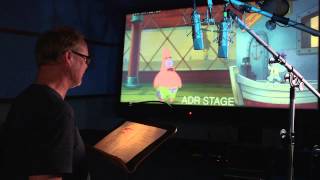 The Spongebob Movie Sponge Out Of Water Behind the Scenes Voice Recording  ScreenSlam [upl. by Eatnoid]