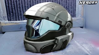 ODST Helmet Build  Halo 3  EVA Foam [upl. by Glimp]