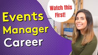 EVENTS MANAGER CAREER  What to Know Before Choosing this Career [upl. by Gnirol]