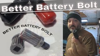 How to replace battery side post terminal bolts on GM Vehicles [upl. by Gaul]