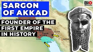 The Akkadian Empire The First Ancient Empire of Mesopotamia  Great Civilizations See U in History [upl. by Ahsilem]