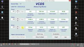 VCDS  Auto HVAC  Measuring Blocks [upl. by Anuhsal]