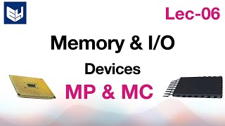 Memory and IO devices  MPMC  Lec06  Bhanu Priya [upl. by Cartan]