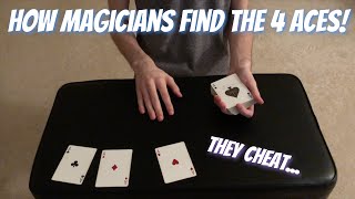 Find The 4 Aces With An Extra SURPRISE  Card Trick PerformanceTutorial [upl. by Idnew742]