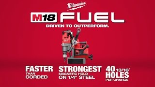 Milwaukee® M18 FUEL™ Magnetic Drill [upl. by Child]