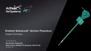 Knotted SwiveLock® Anchor Procedure [upl. by Mohandas465]