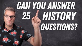 Best Ultimate History Quiz Game  25 Questions [upl. by Perlie]